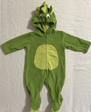 Carter's Hooded Fleece Footed Full Body Dragon Costume, 6 Month