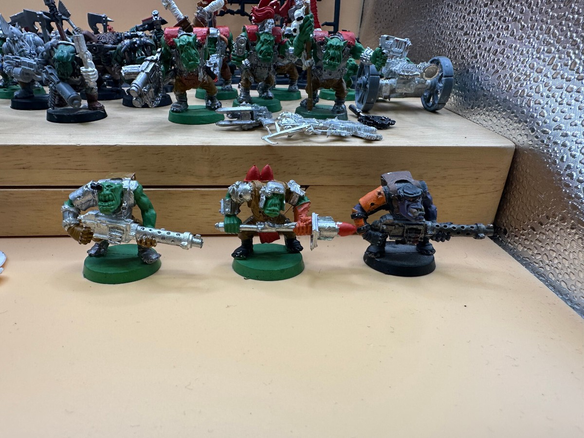 Armée Orks Warhammer 40k – Ghazkull, Grots, Nobz, Tankbusta, Environ 1000pts
