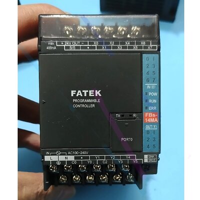 Used 1PC For Fatek FBS-14MA PLC controller Free Shipping