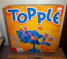 TOPPLE board game new in box by Pressman toy company,