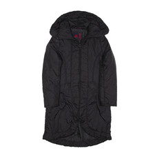 Kappa Puffer Coat Black Womens M