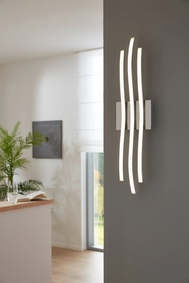 Eglo 31996 LED helle Deckenleuchte RONCADE 60cm silber Alu chrom EEK:E (Spk A-G) - Bild 3 von 4