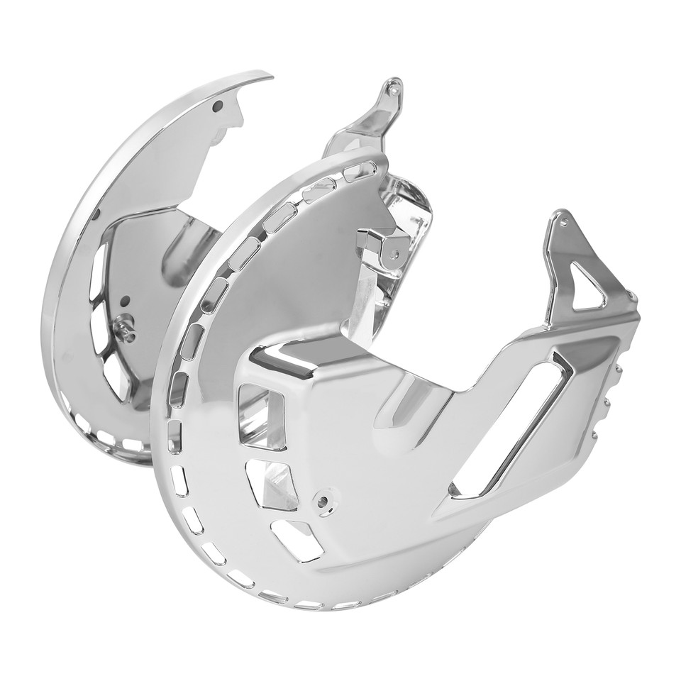 Brake Disc Rotors Covers LED Ring Blue Fire Fit For Honda Goldwing 1800 ...
