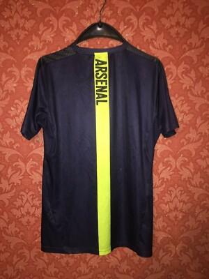 アーセナル PUMA シャツ イエロー/ブルー　メンズＳサイズ アーセナル PUMA シャツ イエロー/ブルー メンズSサイズ