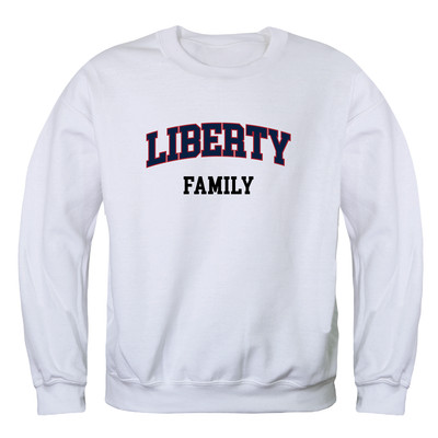 Liberty University Flames LU Family Crewneck Sweatshirt Sweater