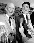 Ronald Reagan & Dwight D Eisenhower #1 Photo  8X10 President