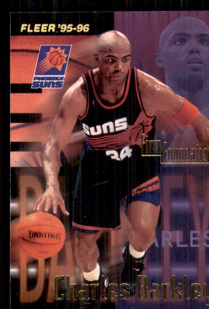 1995-96 Fleer #340 Charles Barkley Phoenix Suns
