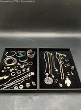38 Piece 925 Sterling Silver Jewelry Lot 337.95g