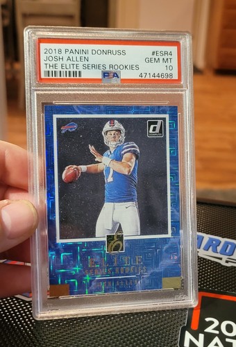 2018 Panini Donruss The Elite Series Rookies Josh Allen #ESR-4 PSA 10 Gem Mint