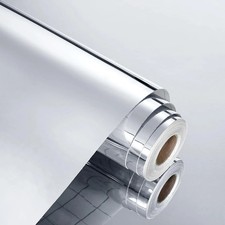 Mirror Stickers for Walls Self Adhesive Mirror Wallpaper Sticker Peel