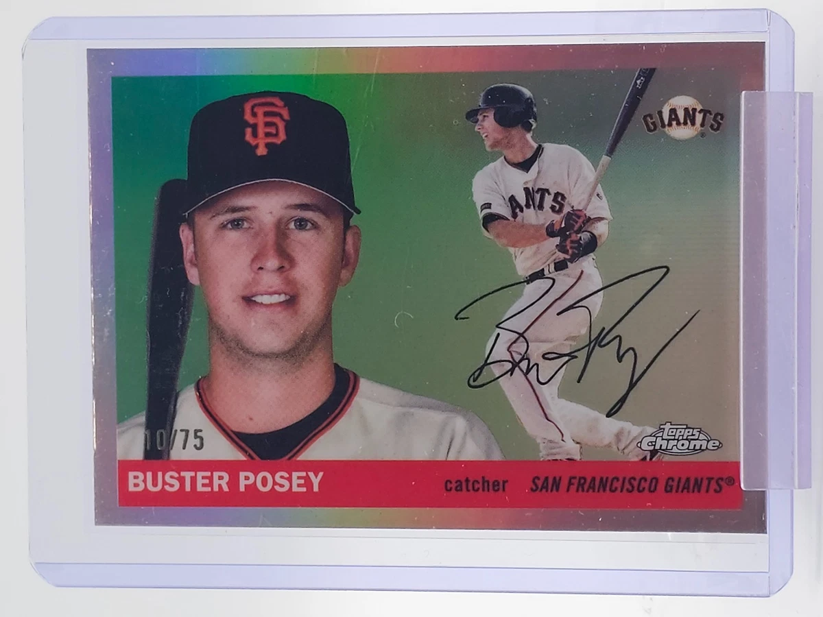 ゲームセンター・ゲームカード MLB  BUSTER POSEY ROOKIE AUTOGRAPH Buster Posey Baseball San Francisco Giants Autographed Sports