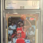 Fleer Michael Jordan #34 MPE 10 2007-08 Chicago Bulls NBA Card
