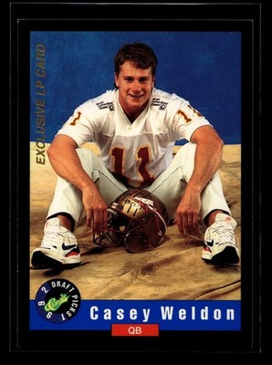 1992 Classic LP #LP4 Casey Weldon (EX)(FTB)