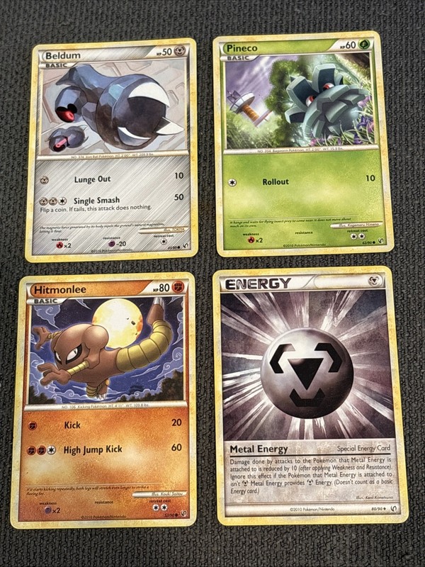 Pokémon Vintage TCG Undaunted 2010 Card Lot LP/MP/HP