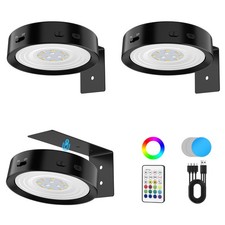 Picture Lights for Wall, Rechargeable Battery Magnetic Wall Lights with 3 Col...