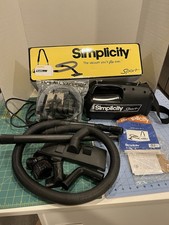 Simplicity Sport S100 Compact Canister Vacuum Cleaner Hose Tools Attachments