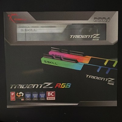 NEW G.SKILL - Trident Z RGB 32GB (2x16GB) DDR4 3600MHz RAM G. SKILL TridentZ RGB
