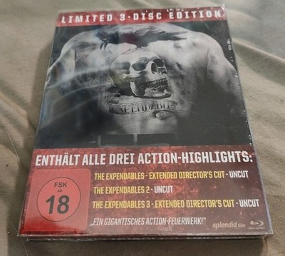 The Expendables Trilogie Blu-ray Steelbook