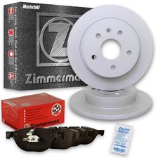 2x ZIMMERMANN Bremsscheiben Ø262mm + Beläge Hinten passend für Hyundai Getz (TB)