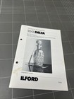 VINTAGE CAMERA BROCHURE OWNERS MANUAL PHOTO PHOTOGRAPHY ILFORD FILM TECH INFO