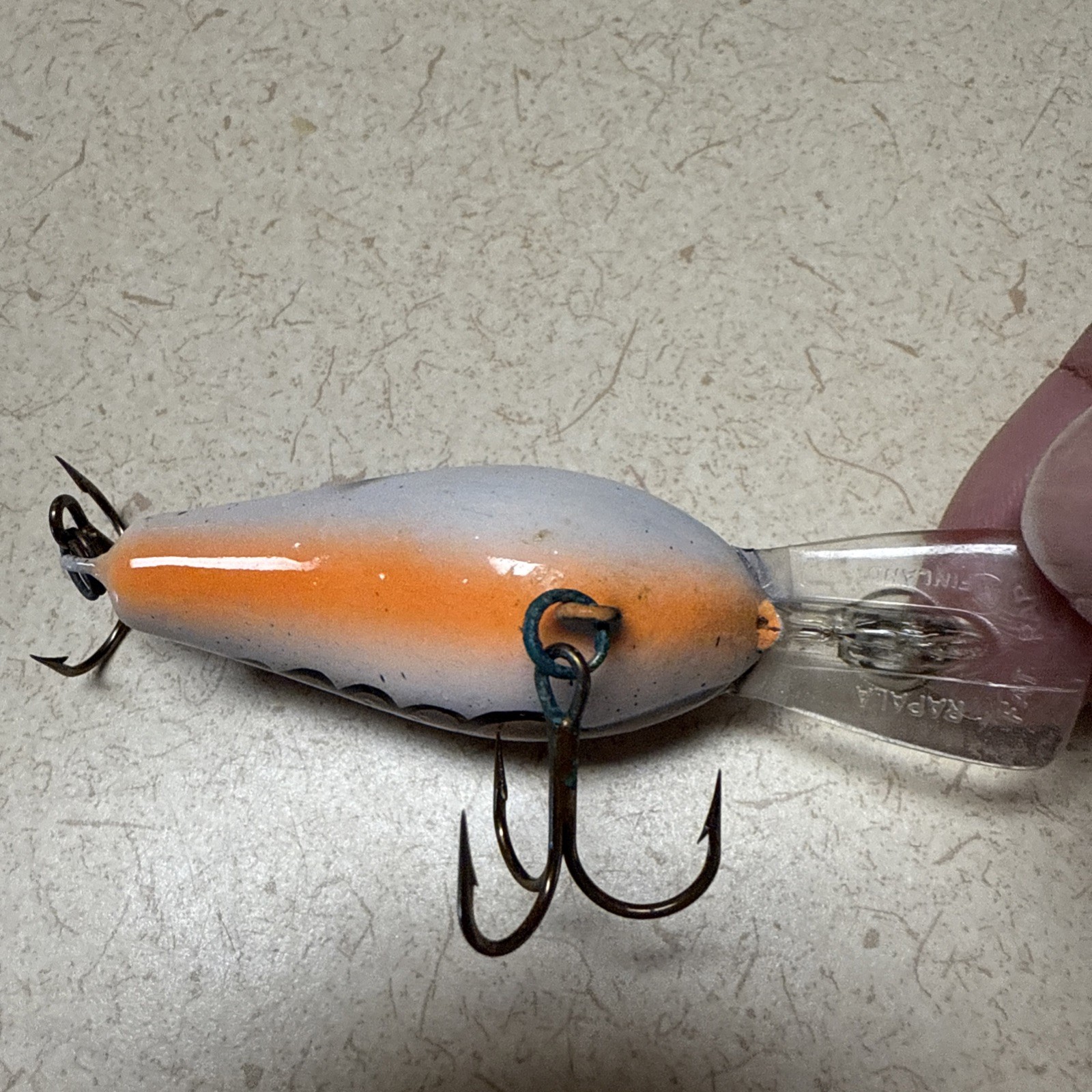 Custom Painted Crawfish Color Rattlin' Fat Rap - RFR-5 - Lure Crankbait