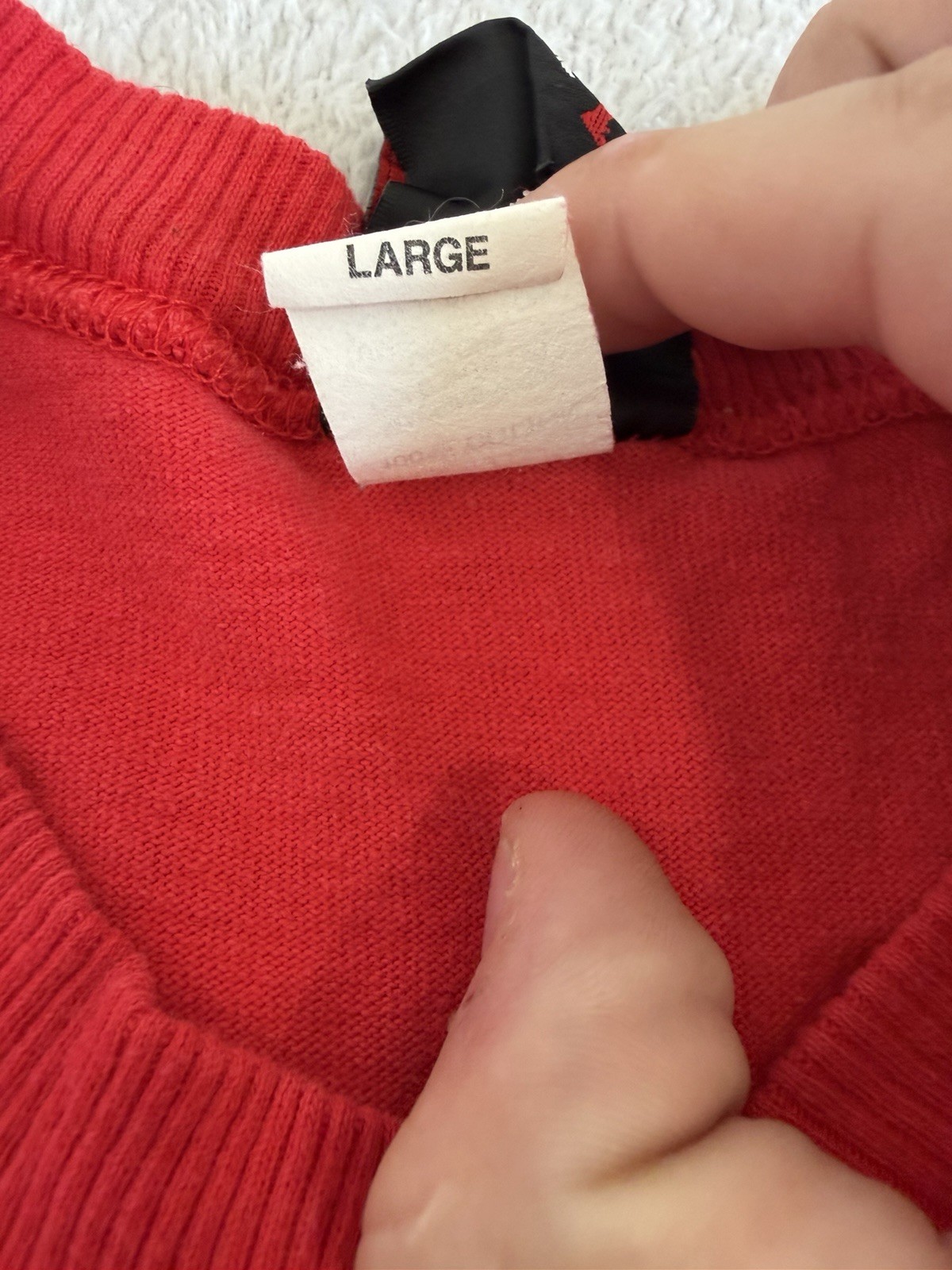 Super rare 80s-90s Jordan flight single stitch Red Nike Air Jordan tank top image 5