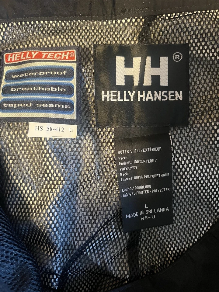 Pantalones de esquí impermeables Helly Hansen para hombre rojos, talla Lg Foto 3 de 4