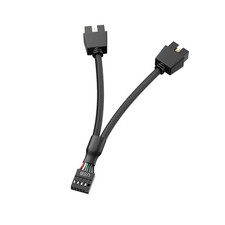 Motherboard 9pin USB2.0 to Dual 9pin Extension Cable, 9 pin to 2 9 pin Spli...