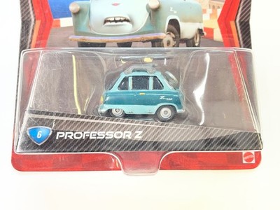 DISNEY PIXAR CARS 2 PROFESSOR Z COLLECTOR NO. 6