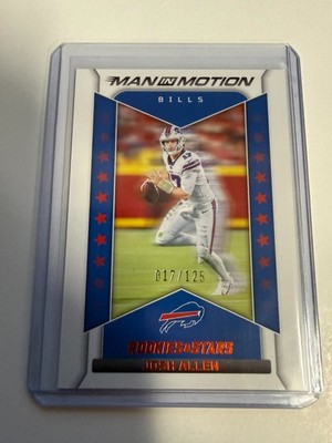 2022 ROOKIES & STARS Jersey # match 17/125 Josh Allen BILLS FM