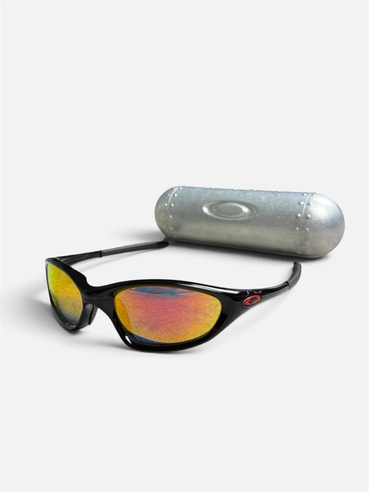 Sunglasses twenty XX rares vintage Oakley Y2K Black made in U.S.A - Photo 1/4