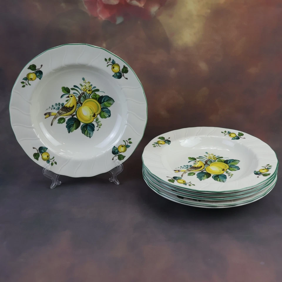 Suppen Teller, Set 6 st , Villeroy& Boch, Jamaica, Luxemburg, Vitro Porzellan