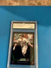 2011 Bowman Chrome Draft Baseball #63 Michael McKenry RC FGS10