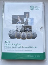 2019 ROYAL MINT UK BRILLIANT UNCIRCULATED ANNUAL COIN SET. Official sold out
