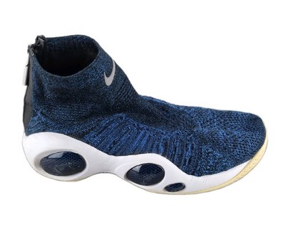 Nike Air Flight Bonafide Sneakers Men Sz 9 Millitary Blue/Black/White 917742-400