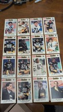 1992 Giant Eagle Pittsburgh Steelers Police Team Set With Bill Cowher Rookie