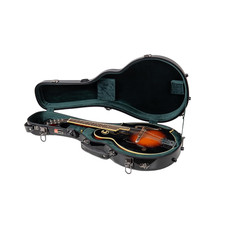 Fiberglass Mandolin Case   Contoured for F-Style Fits Gibson F5  Black Gloss,