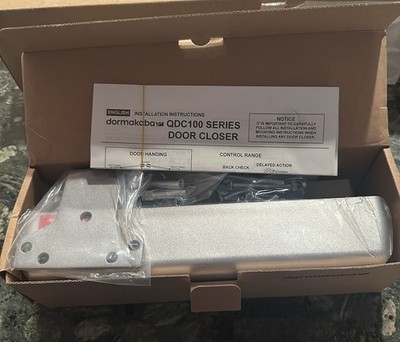 DORMAKABA QDC111 R 689 Door Closer   BRAND NEW   Save Big $$$ on Commercial Qual