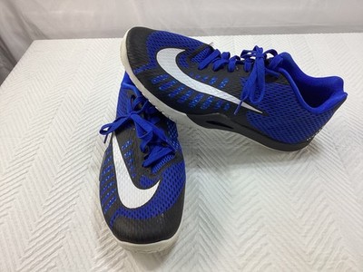 Nike Hyperlive Sneaker Mens 13 Blue Basketball Low Tops Tennis Shoes