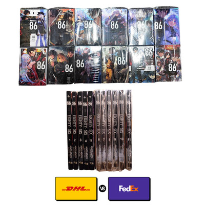 86, EIGHTY-SIX Full Set Vol.1-13 by Asato Asato English Light Novel Book