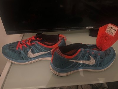 Size 10.5 - Nike Flyknit One  Blue