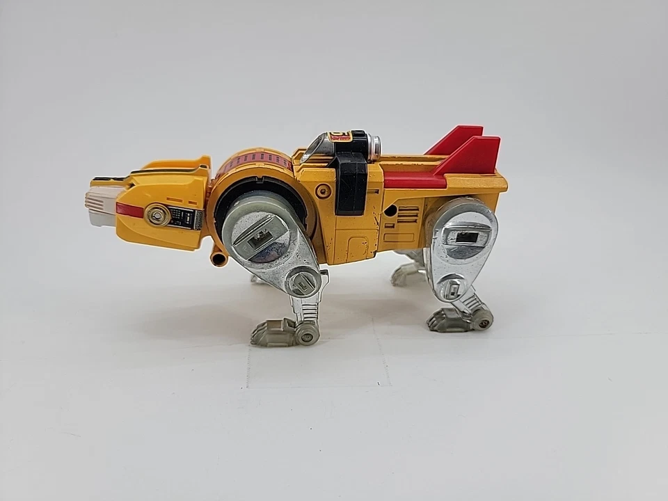 1981 JAPANESE Voltron Yellow Lion G1 6" diecast! #5 Toei 1980s Japan GB-36 - Image 2 of 4