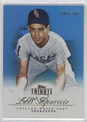 2012 Topps Tribute Blue 85/199 Luis Aparicio #2 HOF 3q5