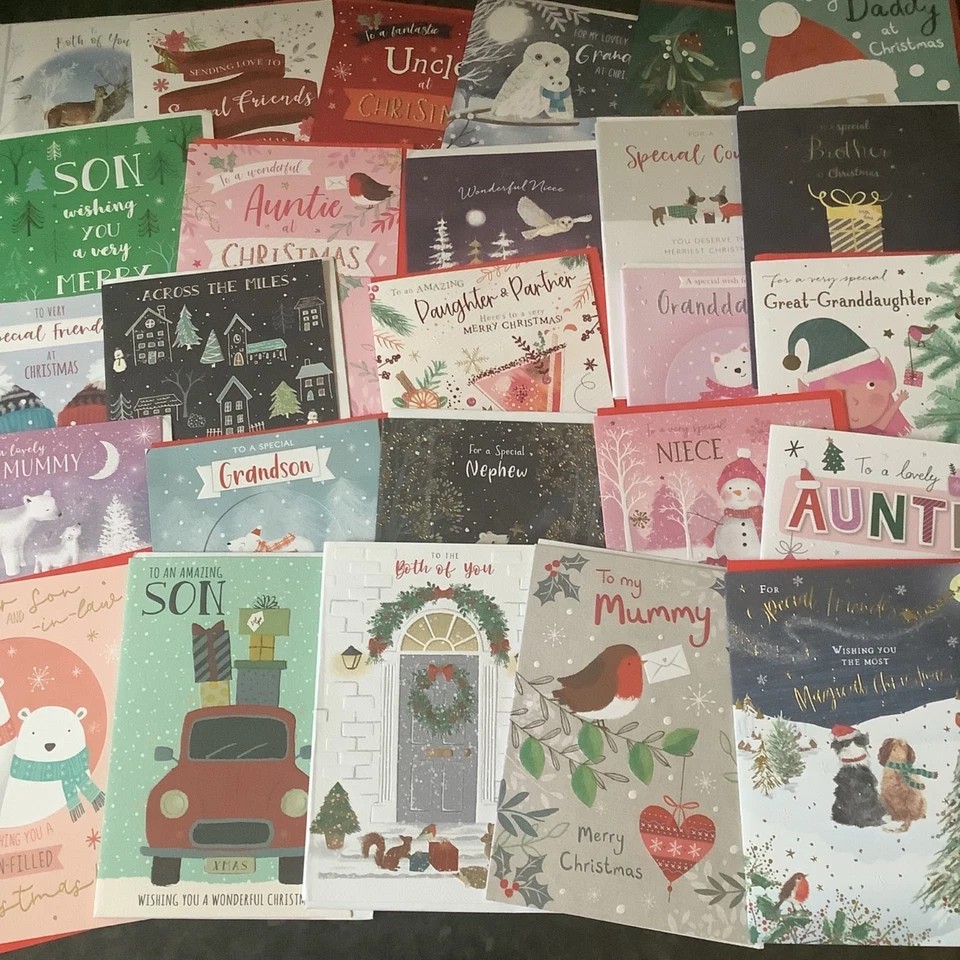 QUAYSIDE Christmas cards clearance , from just 99p each ..(F1)