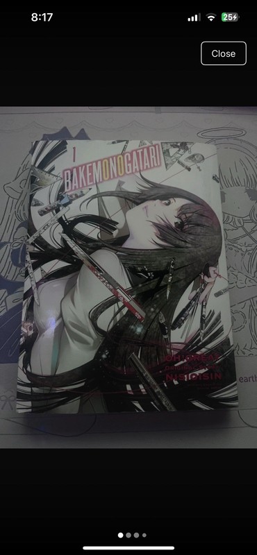 Bakemonogatari Manga NisiOisiN Volume 1 English Book Great Condition Fast Post