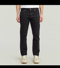 G-star raw Denim Jeans Trousers Men's: G-STAR 3301 Straight Jeans:W27 L30: BLACK