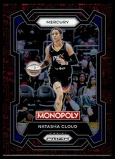 2024-25 Panini Prizm Monopoly WNBA Red Icons Natasha Cloud Phoenix Mercury #11