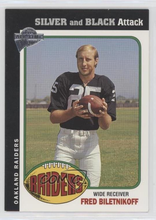 2004 Topps All-Time Fan Favorites Fred Biletnikoff #27 HOF 0t5