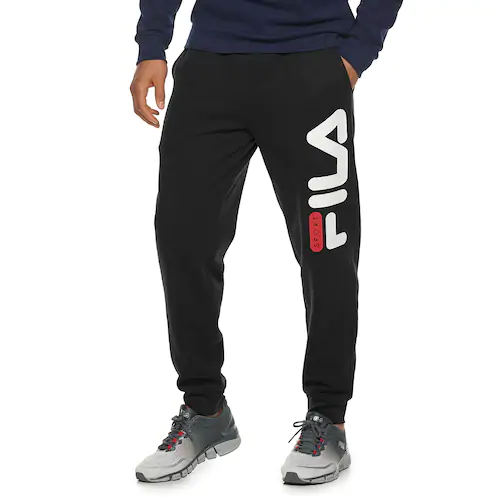 FILA Men's SPORT Athletic Pants, Black | eBay