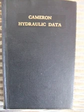 Cameron Hydraulic Data - Shaw & Loomis, Ingersoll-Rand 14th Edition; 1970